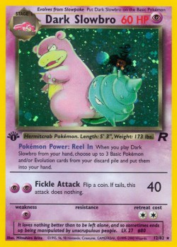 Carte Pokémon: Dark Slowbro
