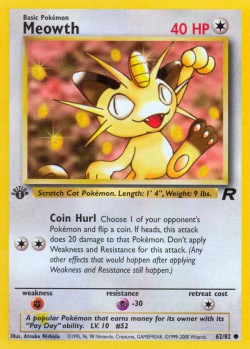 Carte Pokémon: Meowth