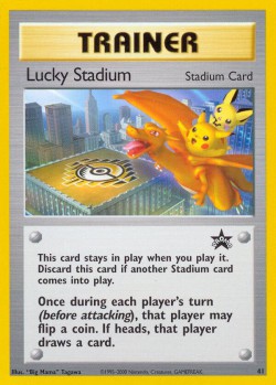 Carte Pokémon: Lucky Stadium