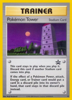 Carte Pokémon: Pokémon Tower