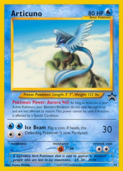 Carte Pokémon: Articuno