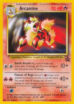 Carte Pokémon: Arcanine