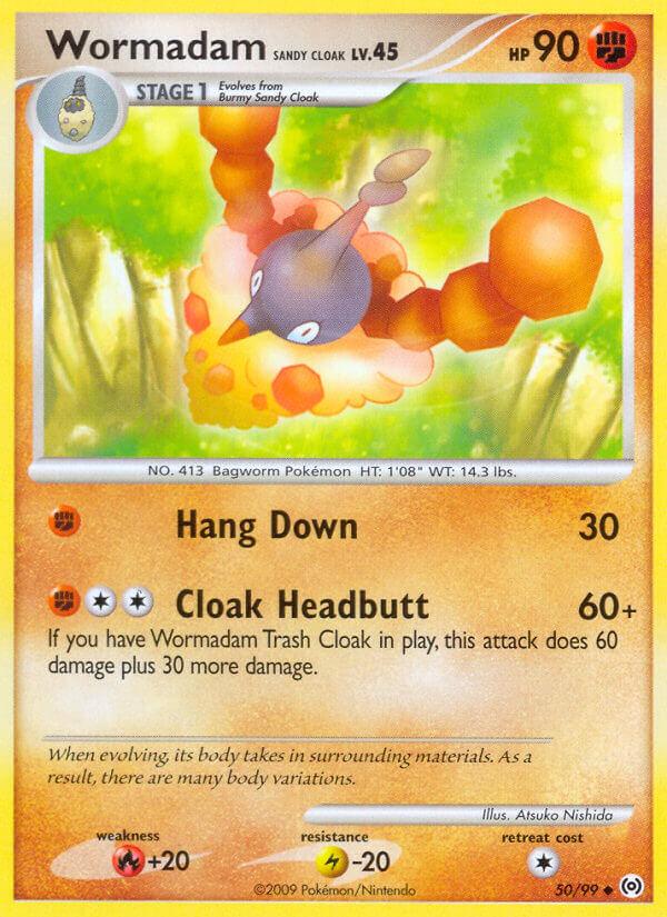 Carte Pokémon: Wormadam Sandy Cloak [Cheniselle Cape Sable]