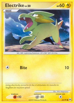 Carte Pokémon: Electrike