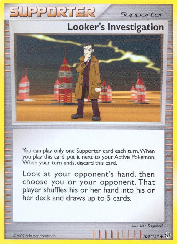 Carte Pokémon: Looker's Investigation [L'enquête de Beladonis]
