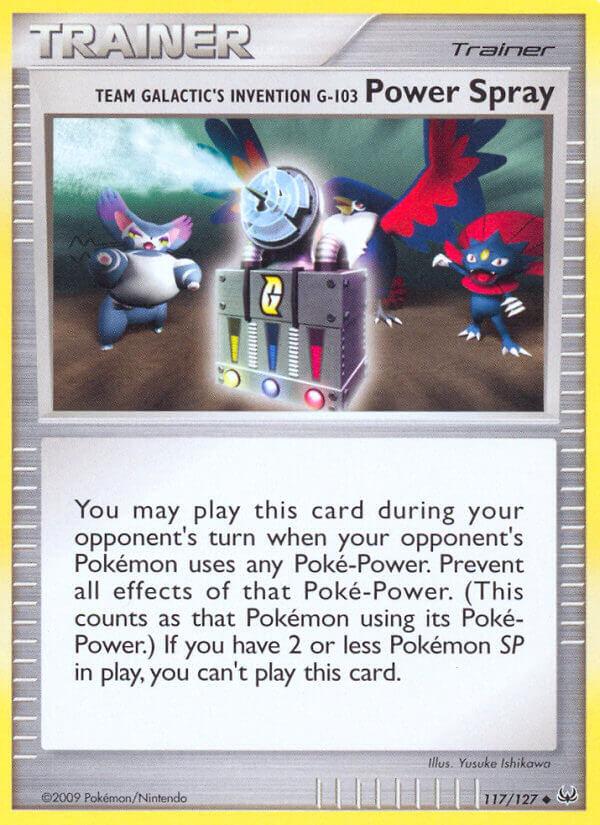 Carte Pokémon: Team Galactic's Invention G-103 Power Spray [Spray Puissant Invention G-103 de Team Galaxie]