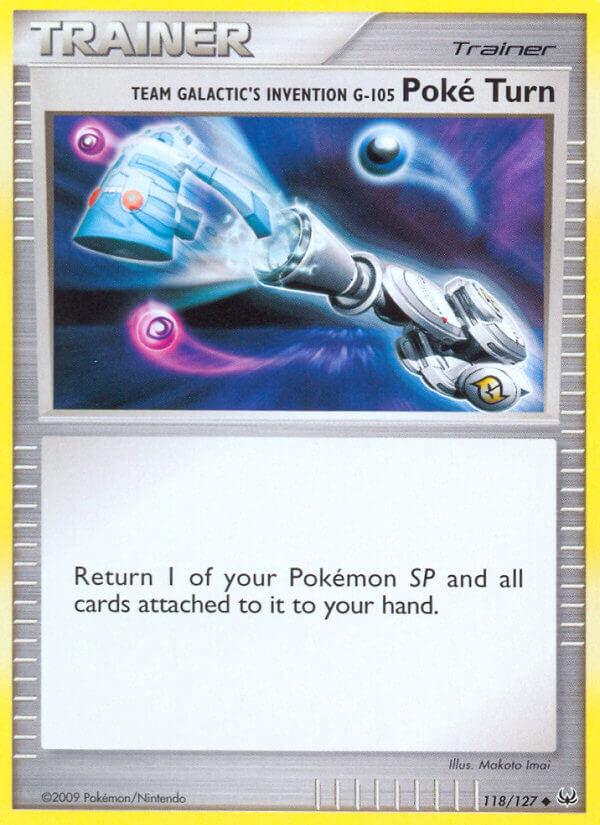 Carte Pokémon: Team Galactic's Invention G-105 Poké Turn [Poké-Tour Invention G-105 de Team Galaxie]