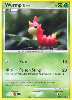 Carte Pokémon: Wurmple
