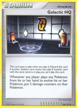 Carte Pokémon: Galactic HQ