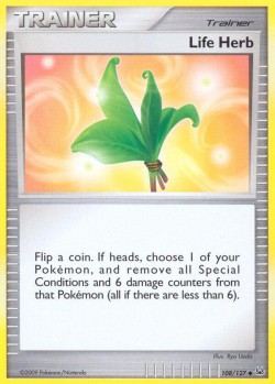 Carte Pokémon: Life Herb