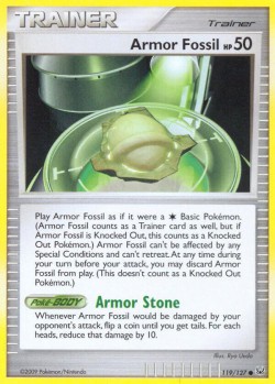 Carte Pokémon: Armor Fossil