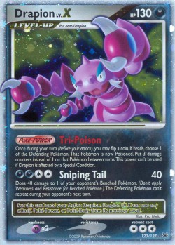 Carte Pokémon: Drapion LV.X