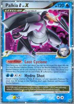 Carte Pokémon: Palkia G LV.X