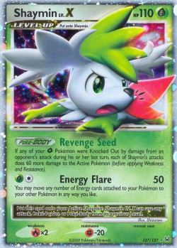 Carte Pokémon: Shaymin LV.X