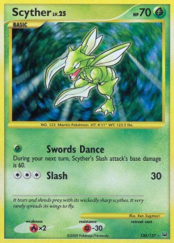 Carte Pokémon: Scyther