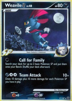 Carte Pokémon: Weavile G