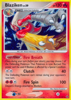 Carte Pokémon: Blaziken