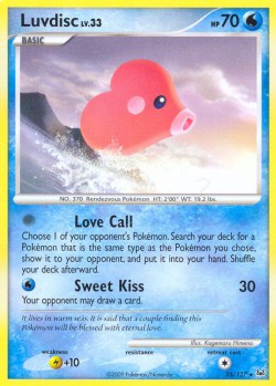 Carte Pokémon: Luvdisc
