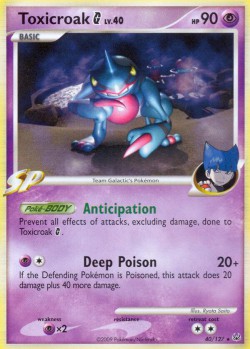 Carte Pokémon: Toxicroak G