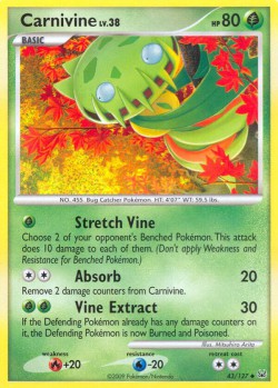 Carte Pokémon: Carnivine
