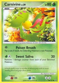 Carte Pokémon: Carnivine