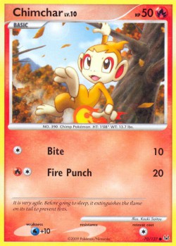 Carte Pokémon: Chimchar
