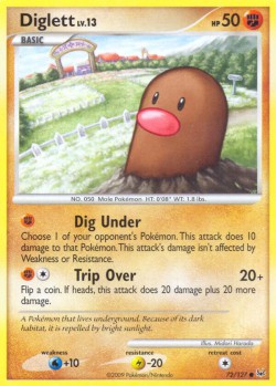 Carte Pokémon: Diglett
