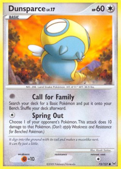 Carte Pokémon: Dunsparce