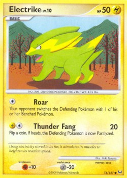 Carte Pokémon: Electrike
