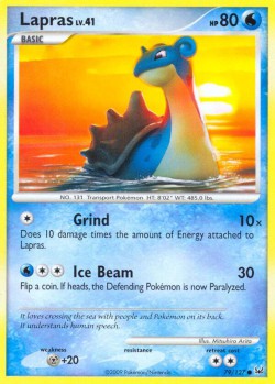 Carte Pokémon: Lapras