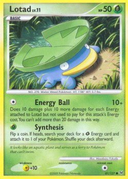 Carte Pokémon: Lotad