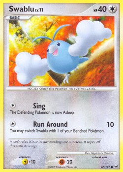 Carte Pokémon: Swablu
