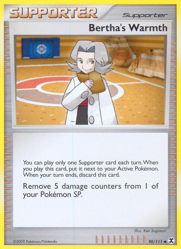 Carte Pokémon: Bertha's Warmth [La chaleur de Terry]
