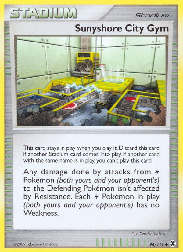 Carte Pokémon: Sunyshore City Gym [Le gymnase de Rivamar]