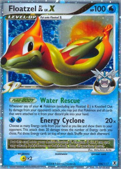 Carte Pokémon: Floatzel GL LV.X