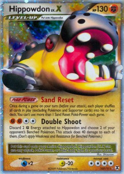 Carte Pokémon: Hippowdon LV.X