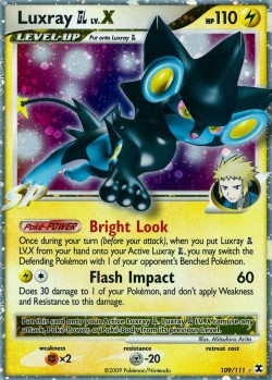 Carte Pokémon: Luxray GL LV.X