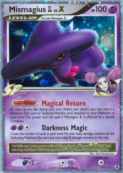 Carte Pokémon: Mismagius GL LV.X
