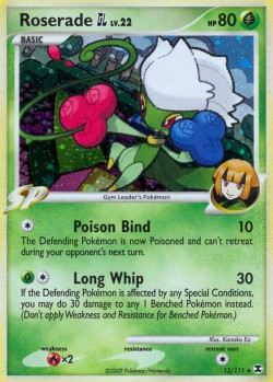 Carte Pokémon: Roserade GL
