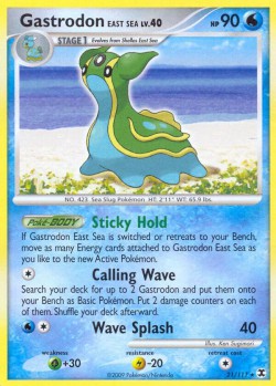 Carte Pokémon: Gastrodon East Sea