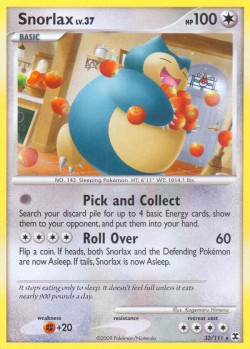 Carte Pokémon: Snorlax
