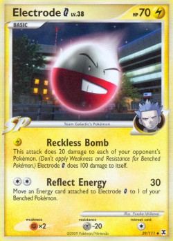 Carte Pokémon: Electrode G