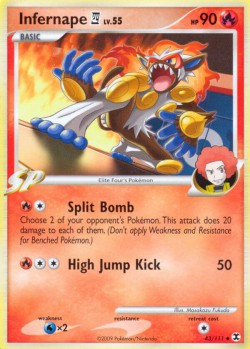 Carte Pokémon: Infernape 4