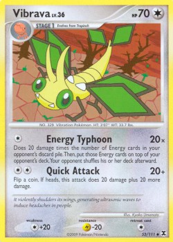 Carte Pokémon: Vibrava
