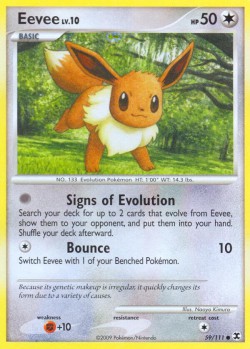 Carte Pokémon: Eevee