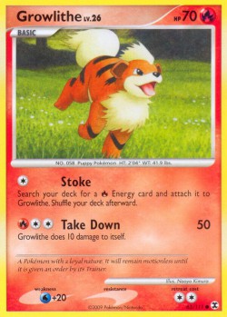 Carte Pokémon: Growlithe
