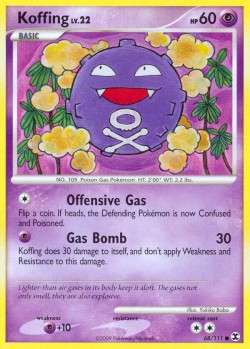 Carte Pokémon: Koffing