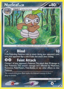 Carte Pokémon: Nuzleaf