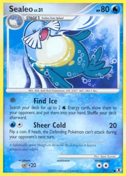 Carte Pokémon: Sealeo