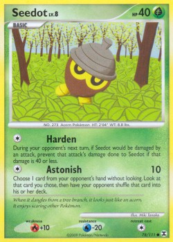 Carte Pokémon: Seedot